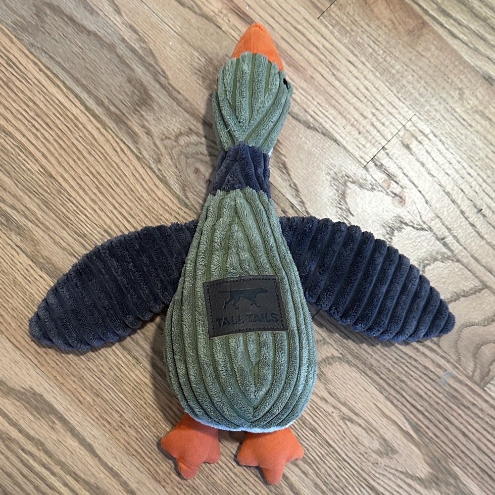 Plush Duck Dog Toy